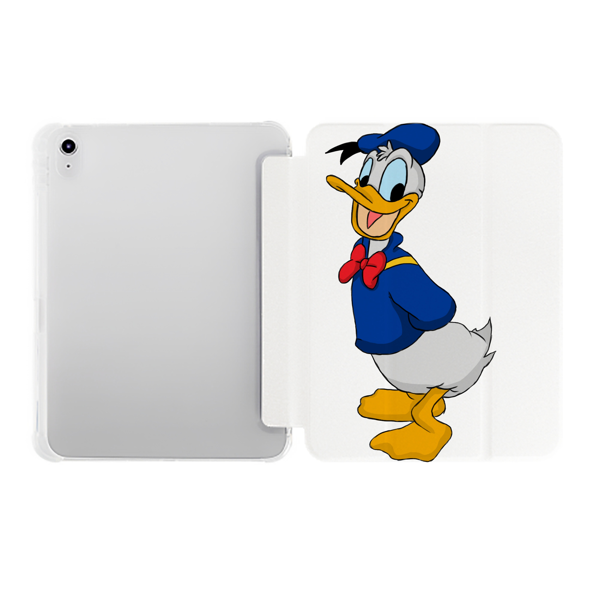 （画像用） ミッキーマウス Mickey Mouse IPad ケース ペン収納付き 三つ折りスタンド PUレザー×シリコン 対応機種9.5/10.5/10.9インチ